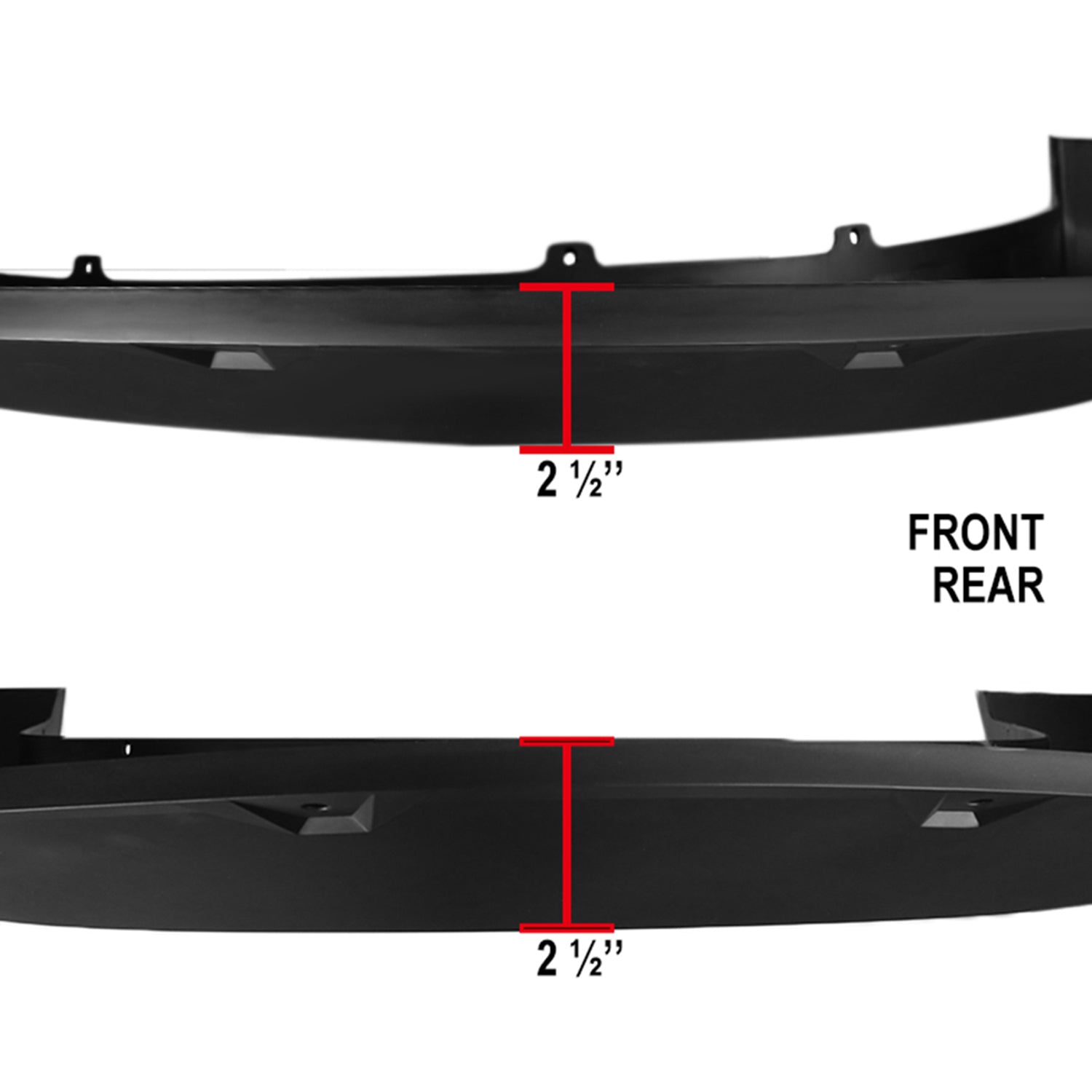 2017-2021 Ford F-250/F-350/F-450/F-550 Super Duty Rivet Style Fender Flares