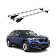 2019-2025 BMW X4 G02 Roof Rack Cross Bars Silver