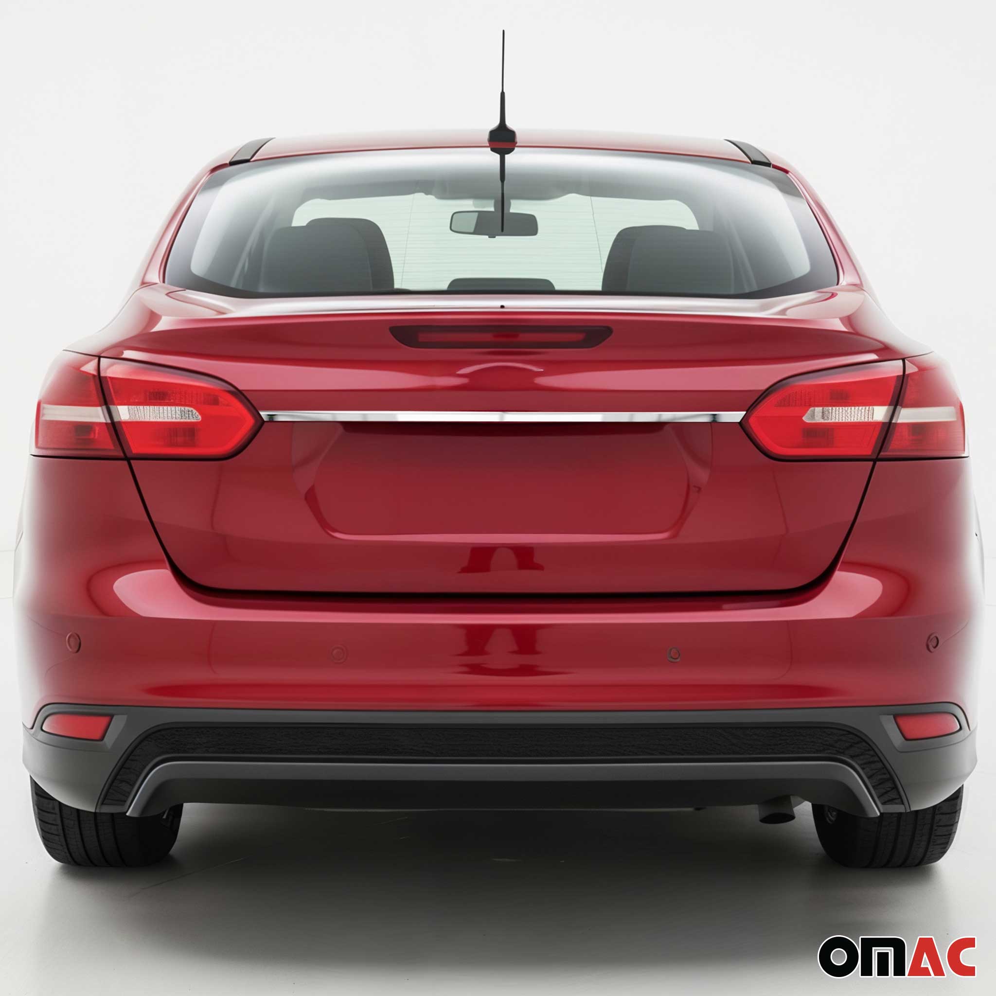 2015-2018 Ford Focus 3.gen Sedan Facelift Trunk Tailgate Door Handle Cover Stainless Steel