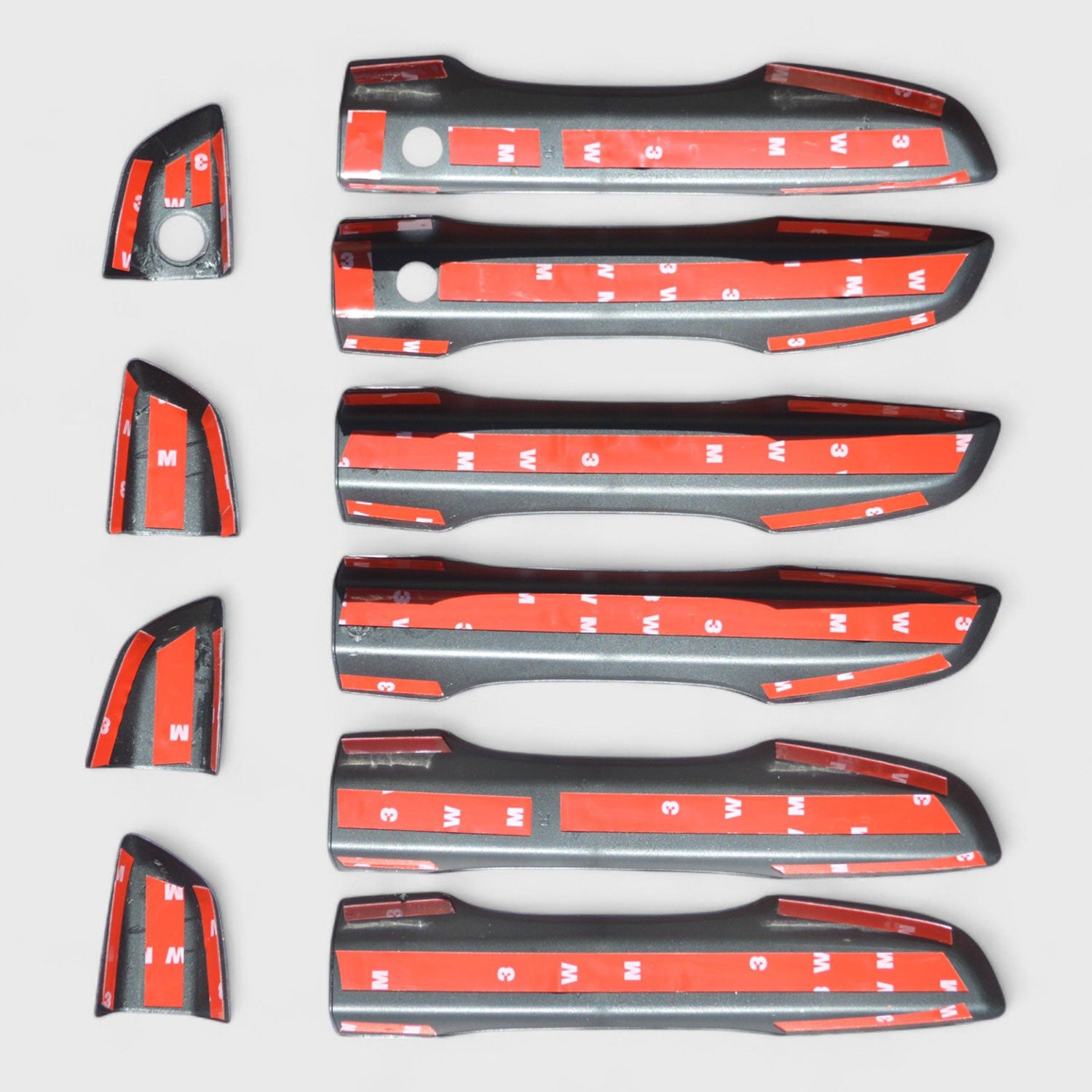 2016-2021 Honda Civic Door Handle Cover Gloss Black 10Pcs ABS Plastic