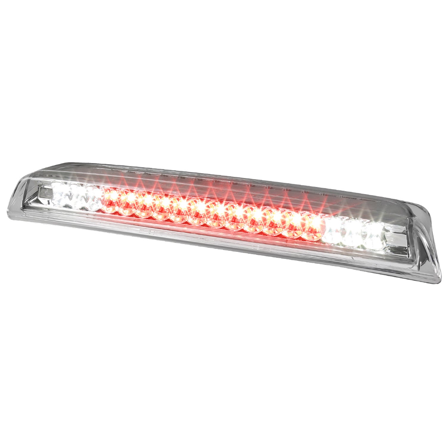 2004-2015 Nissan Titan LED 3rd Brake Light Chrome Housing/Clear Lens