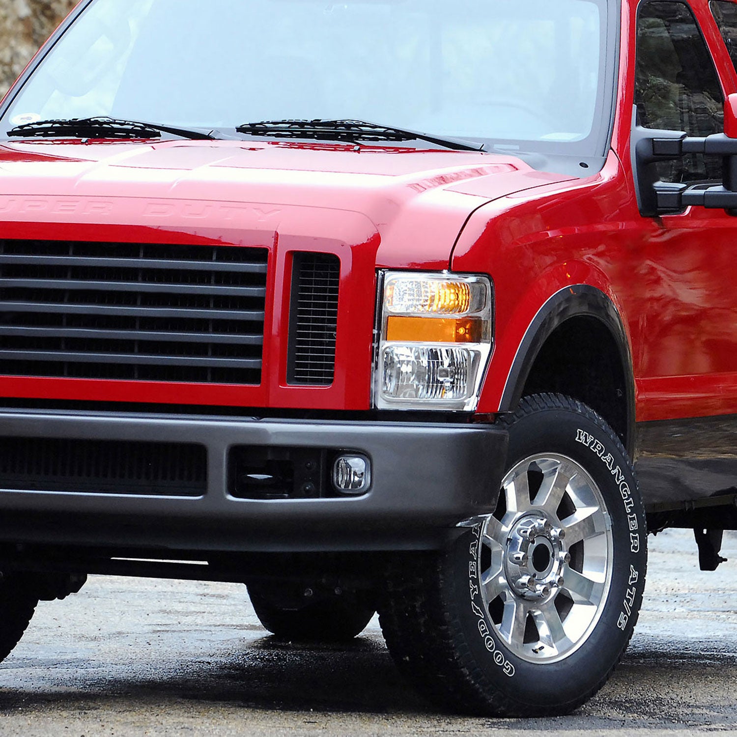 2008-2010 Ford F-250/350/450/550 Super Duty H10 Fog Lights & Switch Chrome