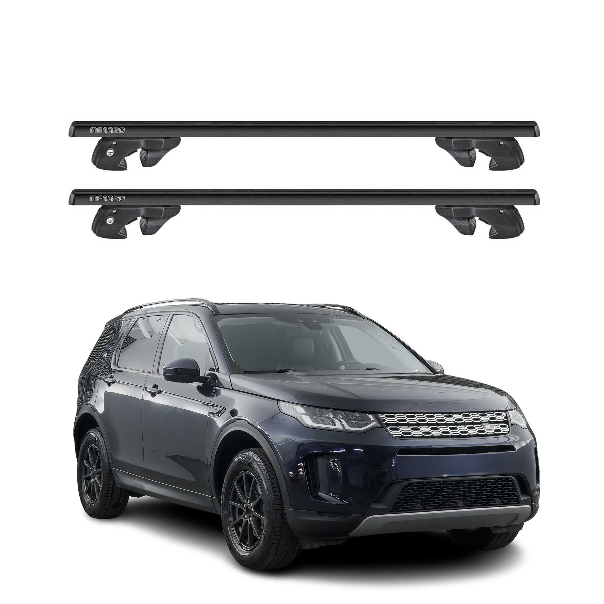 2015-2019 Land Rover Discovery Sport Roof Rack Cross Bars Black