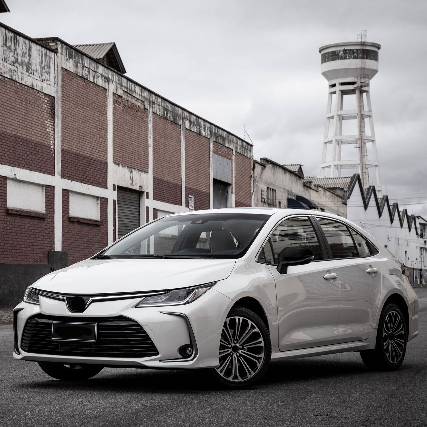 2019-2025 Toyota Corolla Mirror Cover Caps Gloss Black 2Pcs ABS Plastic