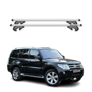 2006-2021 Mitsubishi Montero Roof Rack Cross Bars Silver