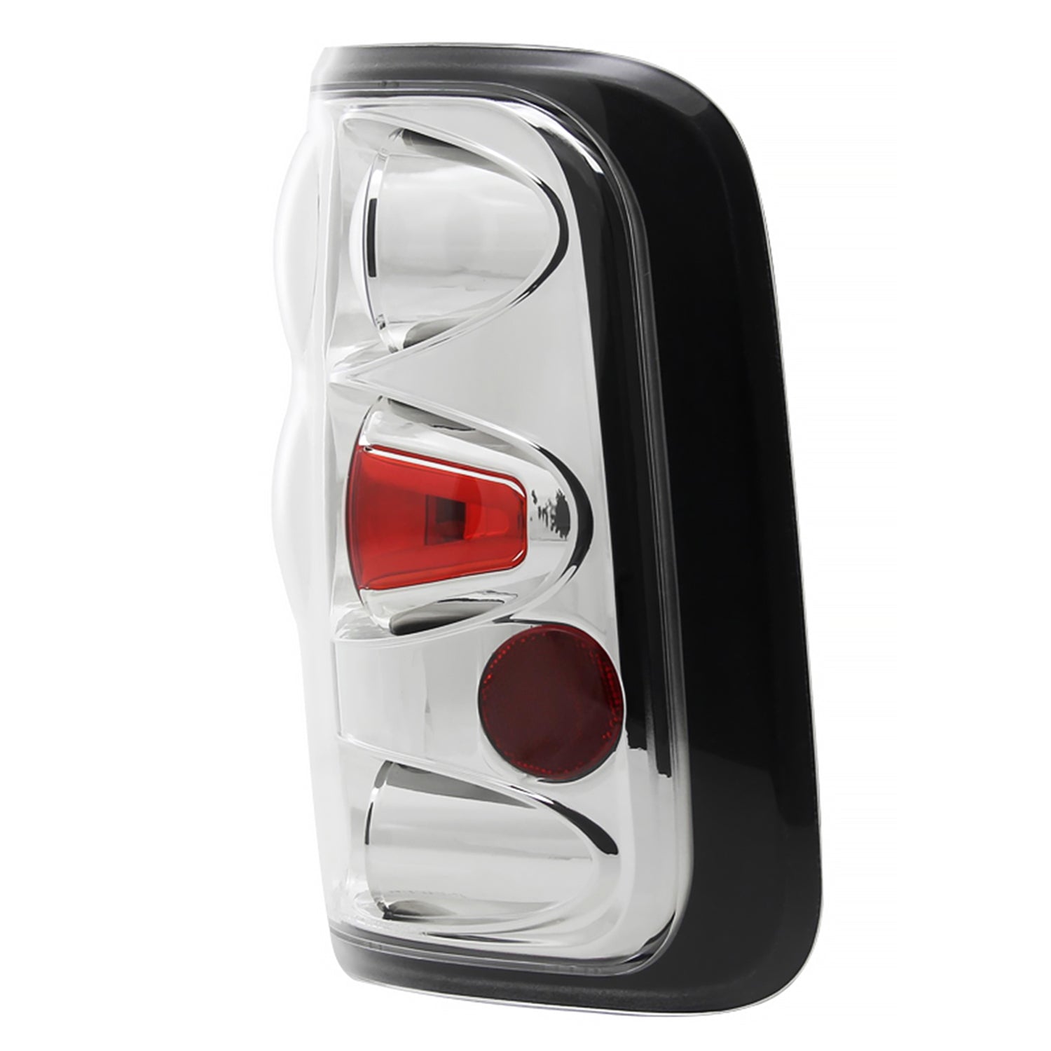 2004-2008 Ford F-150 Styleside Tail Lights Chrome Housing/Clear Lens