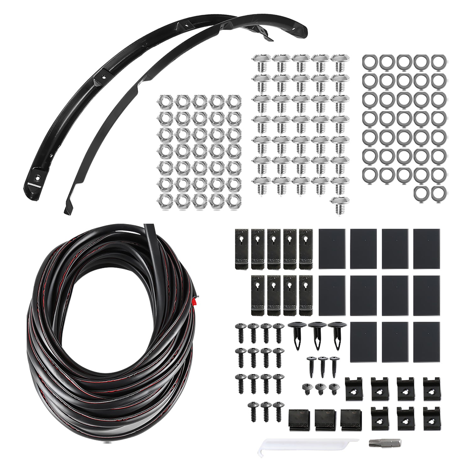 2017-2020 Ford F-250/F-350 SuperDuty Textured Rivet Style Fender Flares