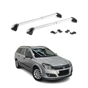 Roof Rack Luggage Carrier for Mitsubishi Outlander 2013-2026 Alu Grey 2x