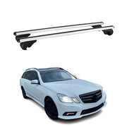 2011-2016 Mercedes E Class S212 Wagon Roof Rack Cross Bars Silver