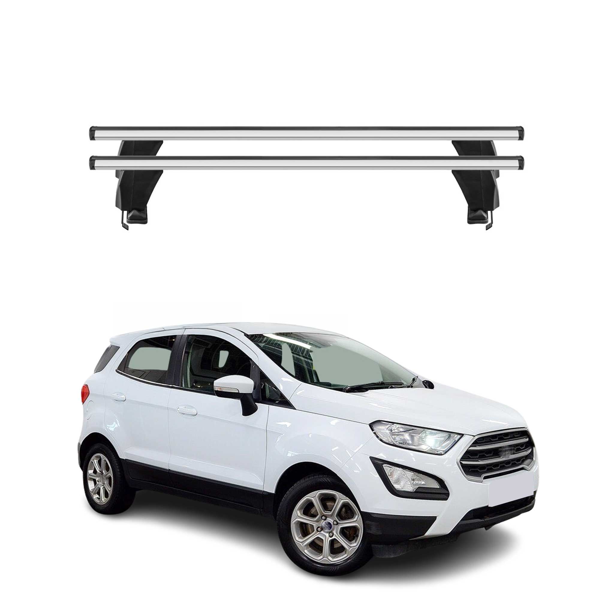 2018-2022 Ford Ecosport Roof Rack Cross Bars Silver