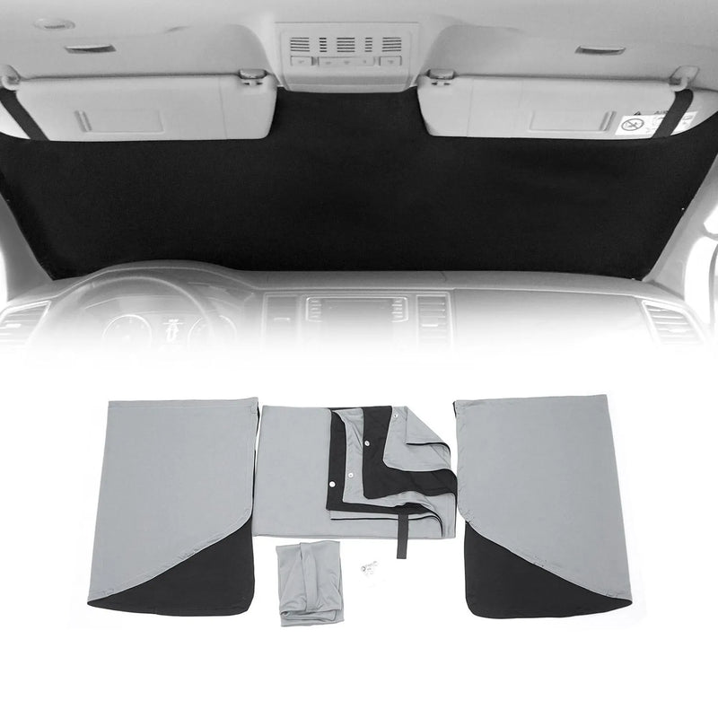 2006-2018 Mercedes-Benz Sprinter W906 Magnetic Window Curtains UV Protection Gray Black