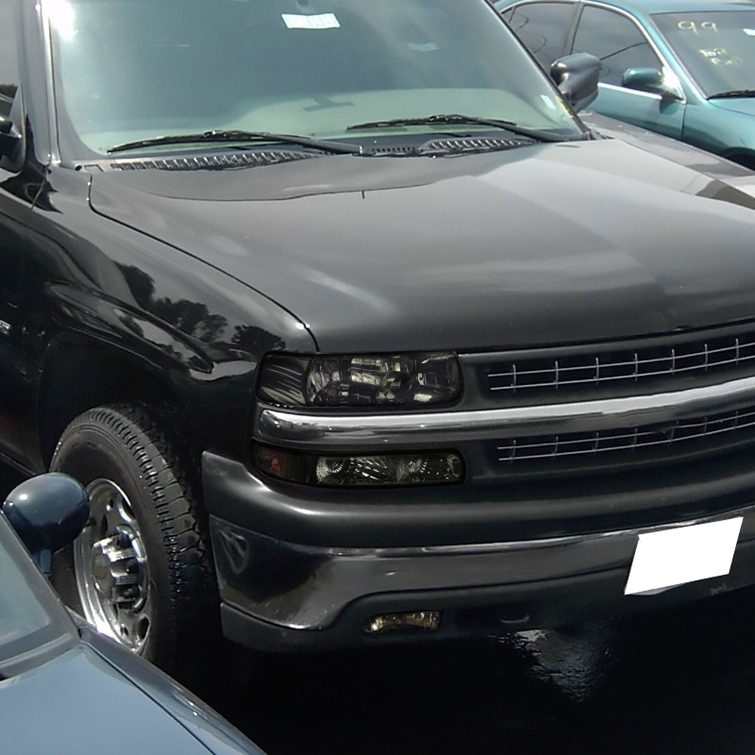 1999-2006 Chevy Silverado/Suburban/Tahoe Fog Lights Mounting Brackets Smoke