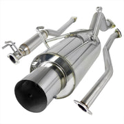 2001-2005 Honda Civic EX HX Si Coupe T-304 Steel N1 Catback Exhaust System