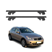 2008-2013 Infiniti EX35 EX37 Roof Rack Cross Bars Black