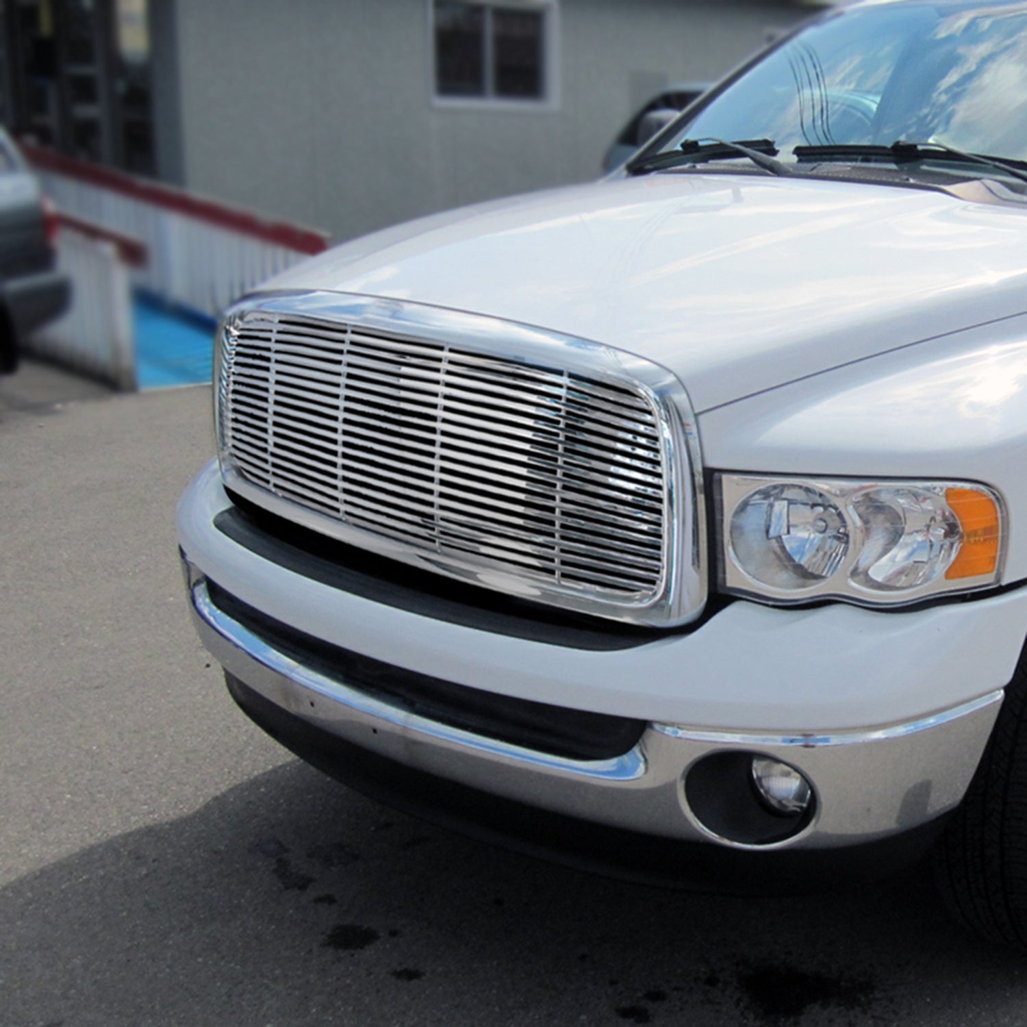 2002-2005 Dodge RAM Chrome ABS Billet Style Grille