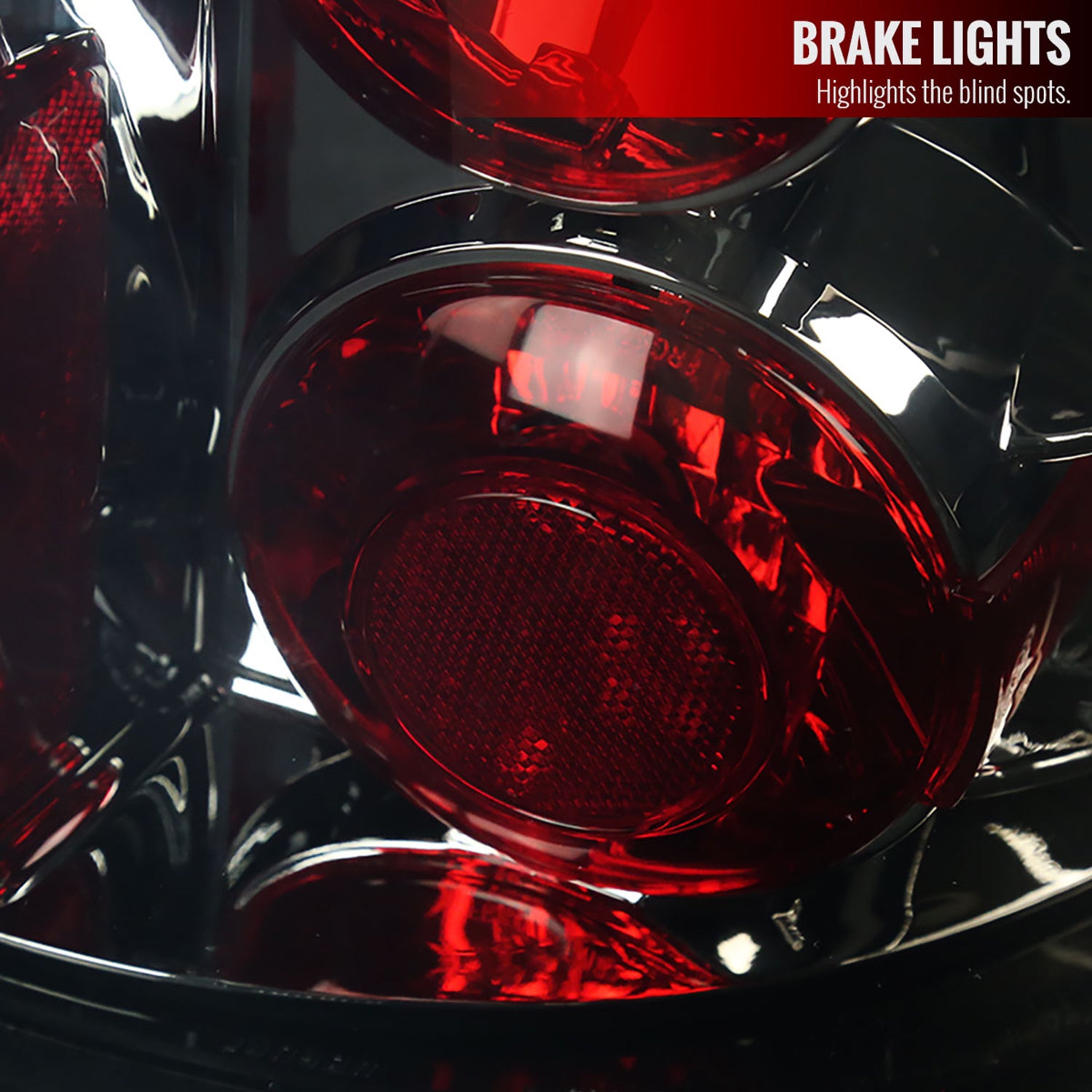 2003-2005 Toyota 4Runner Tail Lights Chrome Housing/Smoke Lens