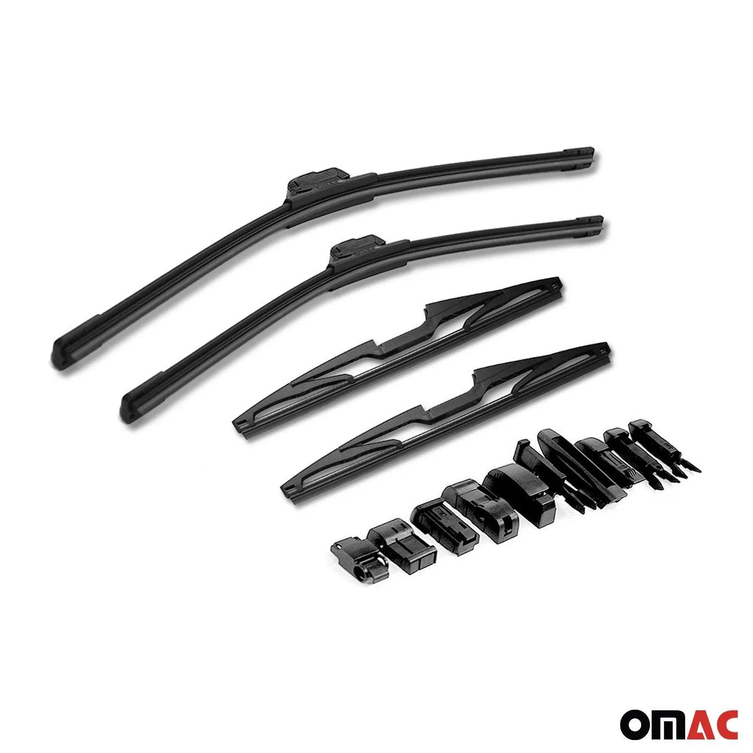 2016-2024 Mini Cooper Clubman F54 Front & Rear Windshield Wiper Blades Set