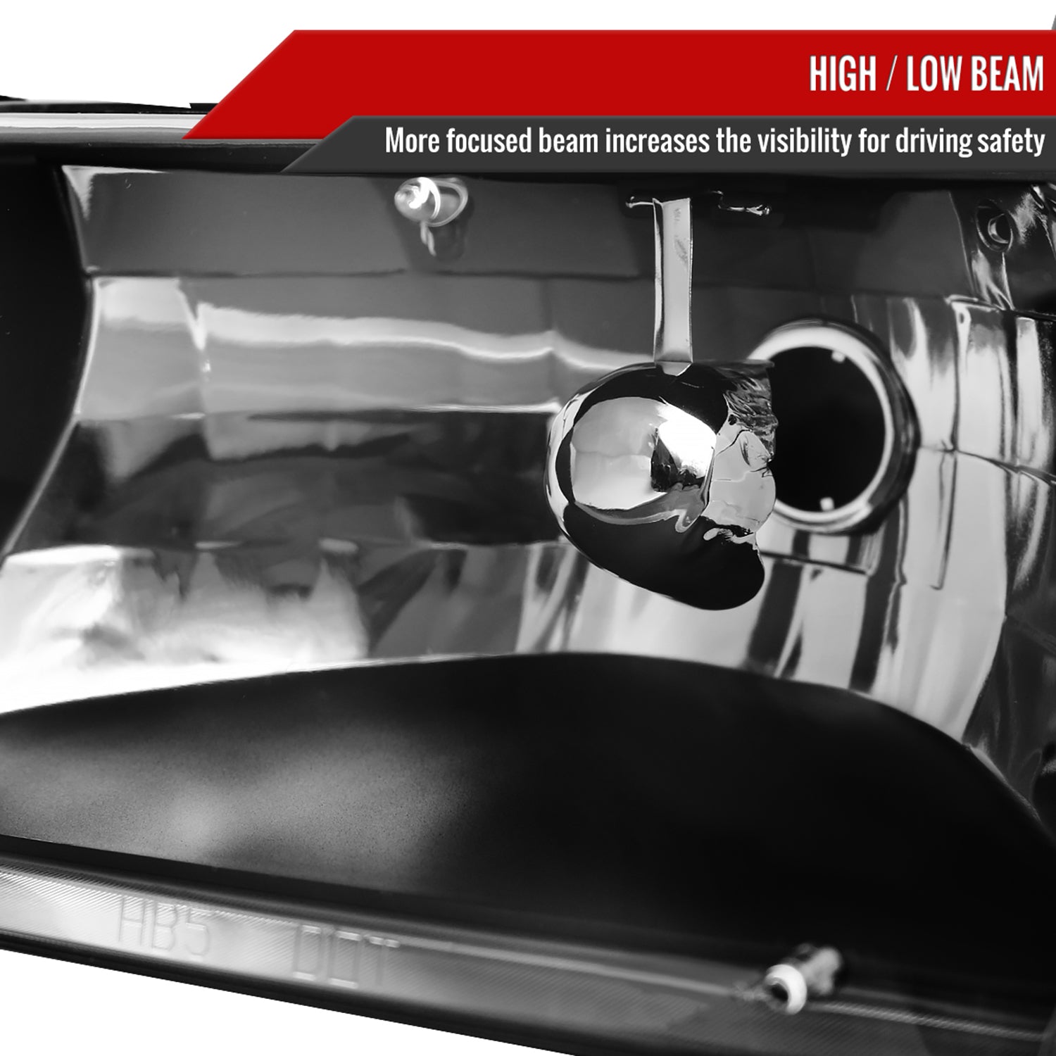 1998-2002 Mercury Grand Marquis Factory Headlights Corner Signal Lights