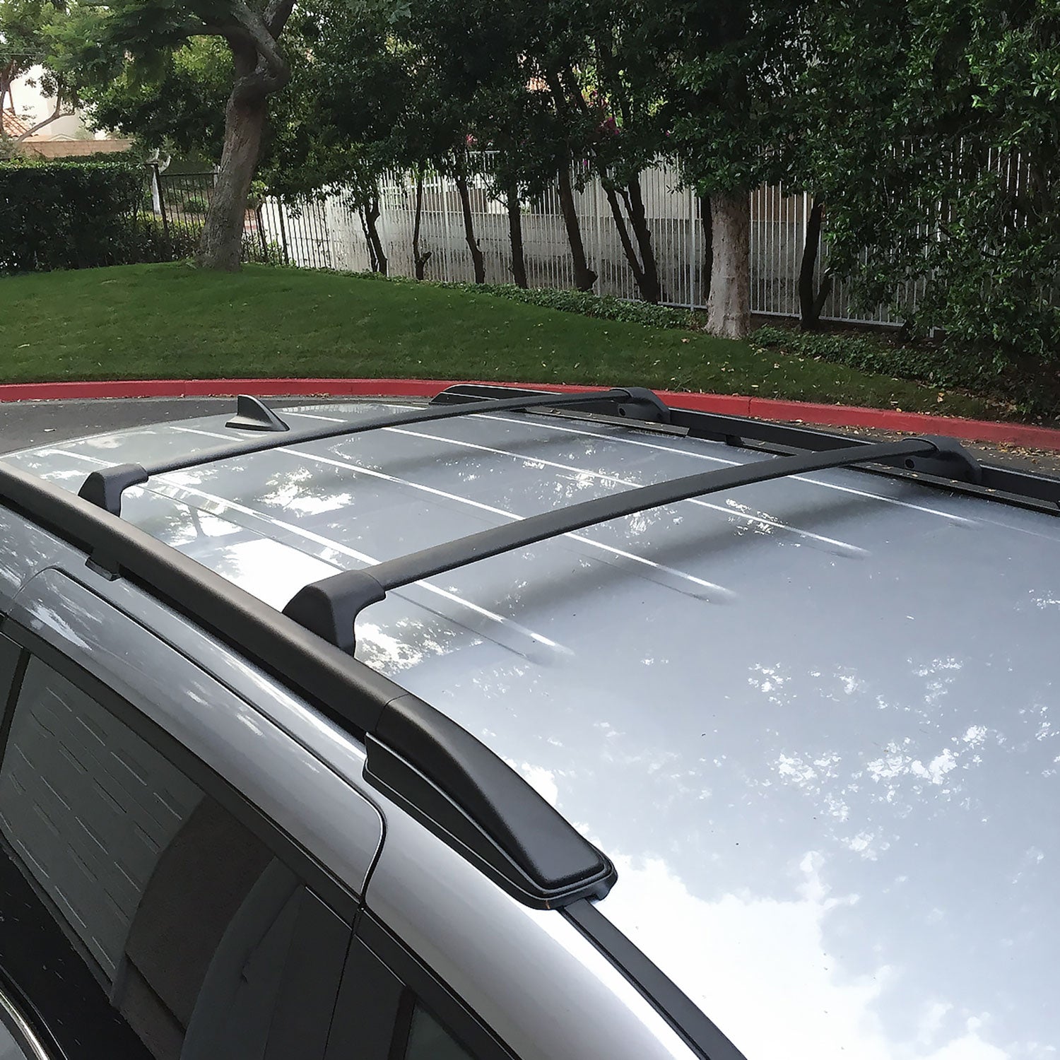 2011-2015 Honda Odyssey Roof Rack Cross Bars Aluminum Black