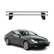 2008-2011 Mercedes CLS Class C19 Roof Rack Cross Bars Silver