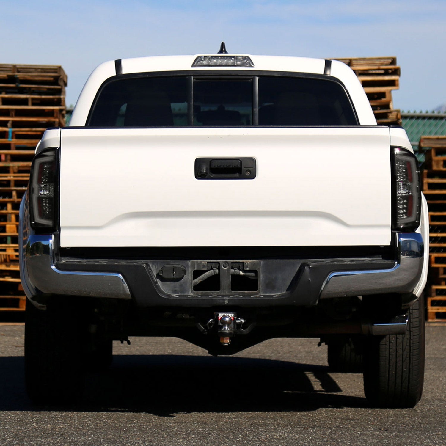 2016-2022 Toyota Tacoma LED Bar Tail Lights Chrome Housing/Smoke Lens