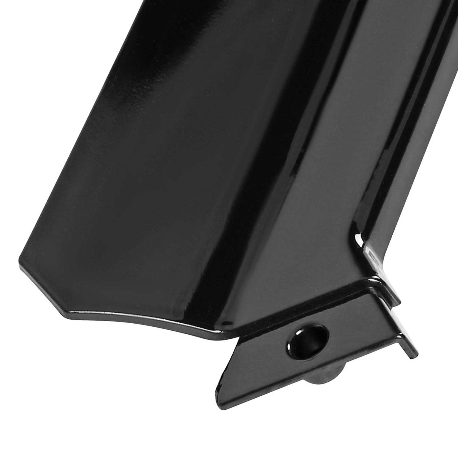 2019-2021 Mercedes Benz W205 C Class Glossy Black 3Pcs Bumper Lip Spoiler