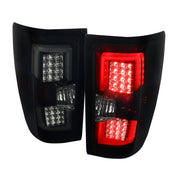 2014-2018 Chevy Silverado 1500 2500HD 3500HD/ Sierra LED Tail Lights Black