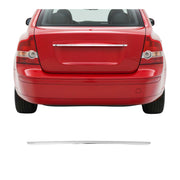 2004-2012 Volvo S40 Rear Trunk Tailgate Door Handle Cover Stainless Steel Silver