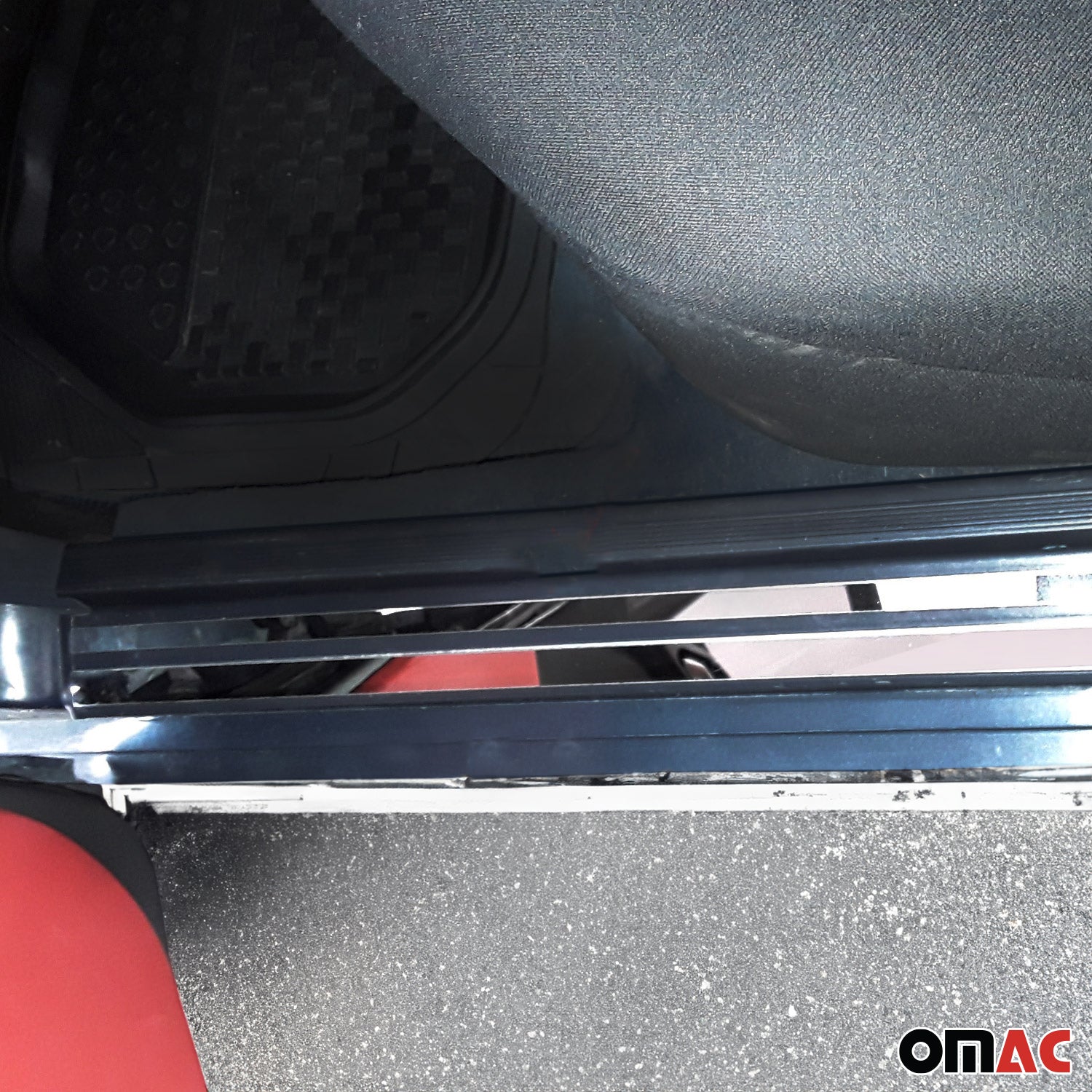 1988-1994 Mercedes E Class W124 Door Sill Scuff Plate Protector Stainless Steel 8x