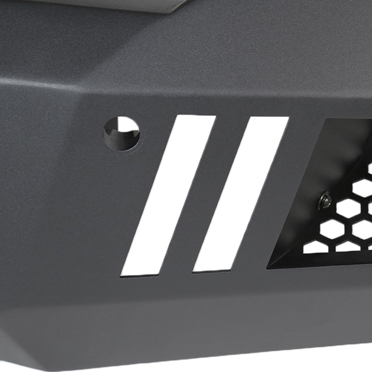 2014-2015 GMC Sierra 1500 Heavy Duty Steel Front Bumper & LED Light Ports