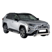 2019-2025 Toyota RAV4 Running Boards Side Steps Silver