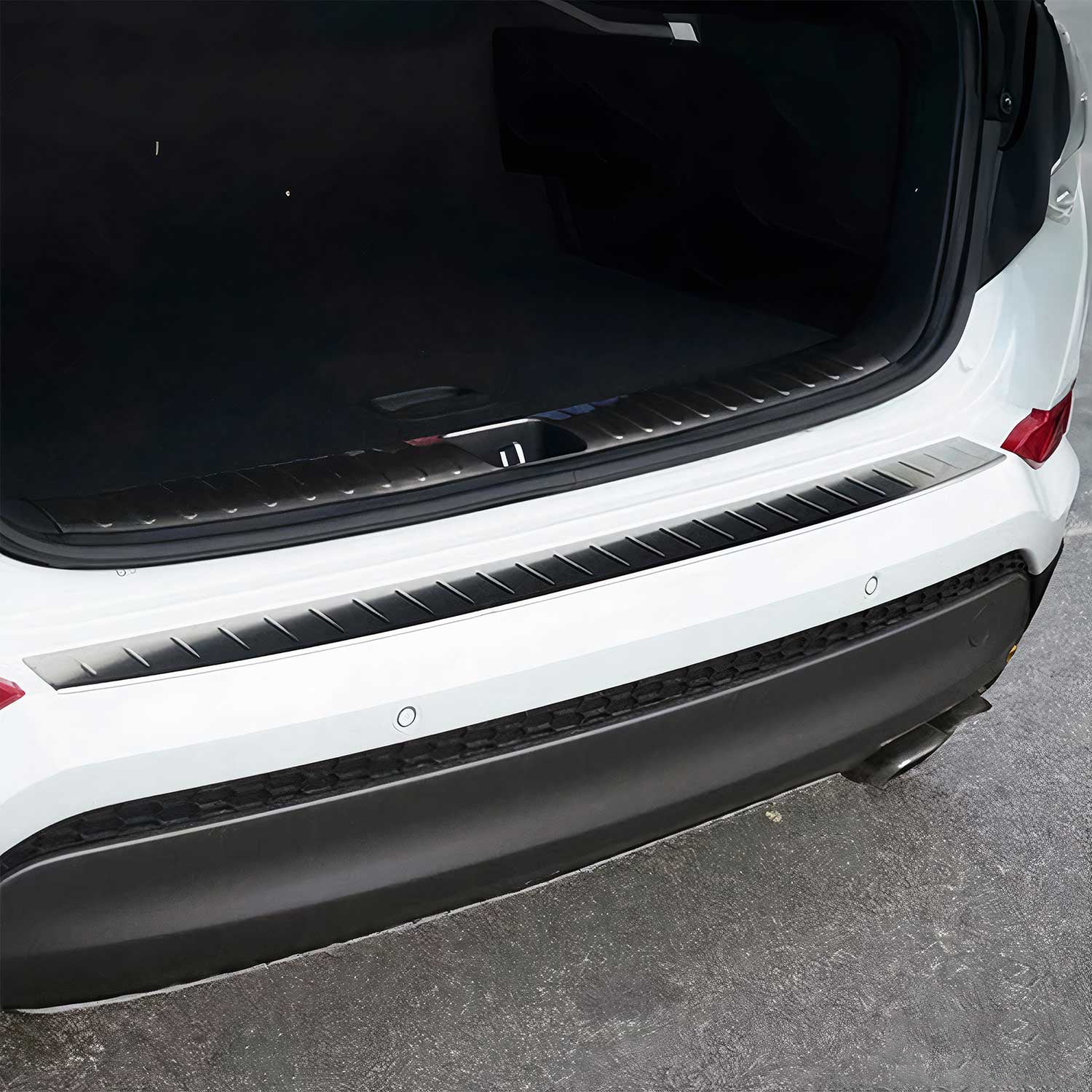 2016-2018 Hyundai Tucson Rear Bumper Guard Stainless Steel Brushed