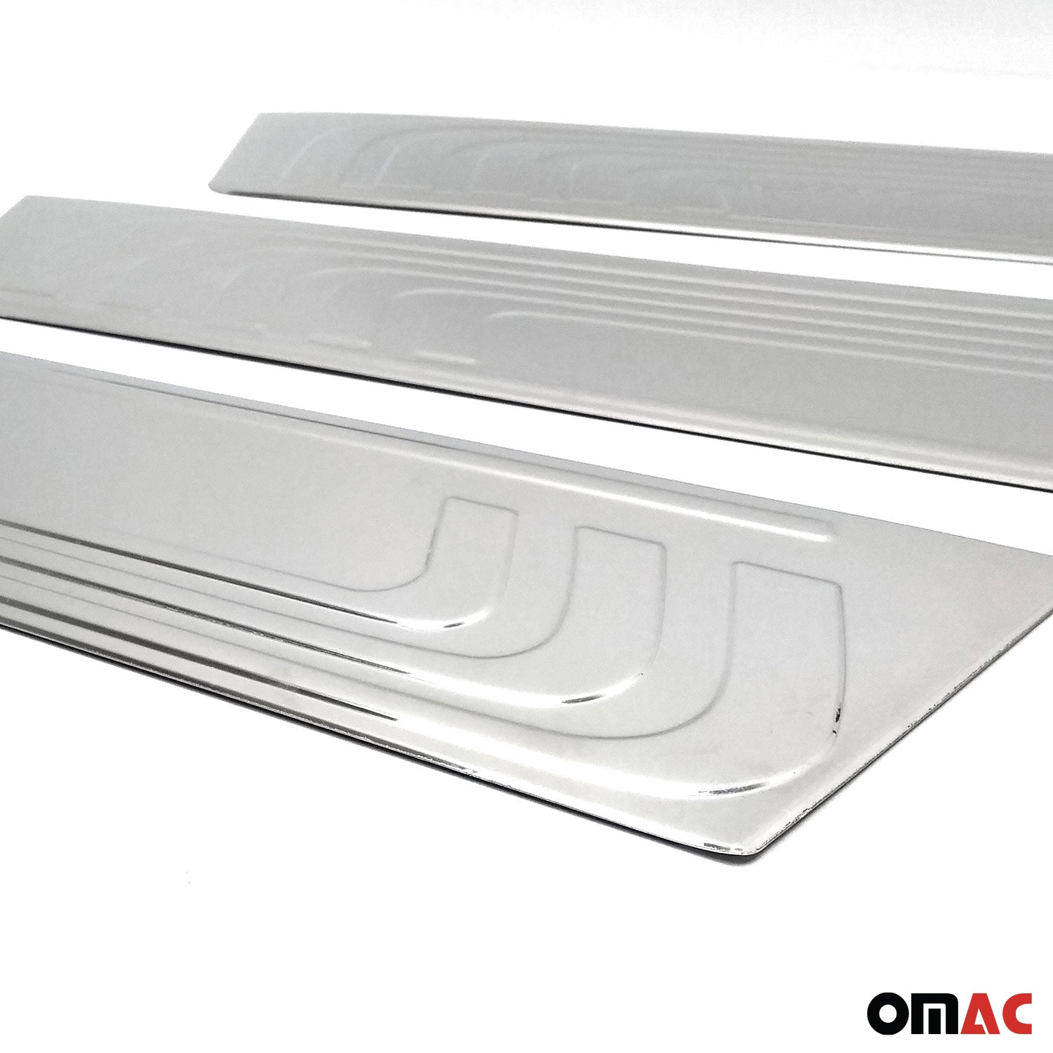 2016-2024 Mercedes Metris Door Sill Scuff Plate Scratch Protector Stainless Steel 4x