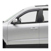 2007-2012 Hyundai Santa Fe Window Visor Vent Rain Deflector 2Pcs Smoke
