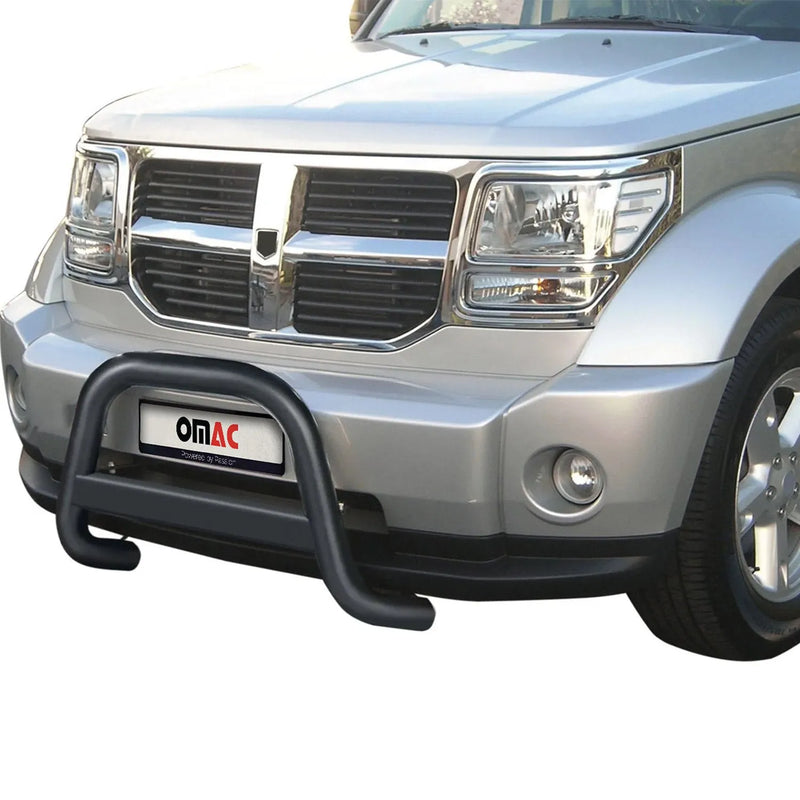 2007-2012 Dodge Nitro Bull Bar Push Front Bumper Grille Black 1 Pc