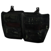 2008-2010 Ford F-250/F-350/F-450 Super Duty Factory Headlights Amber/ Chrome