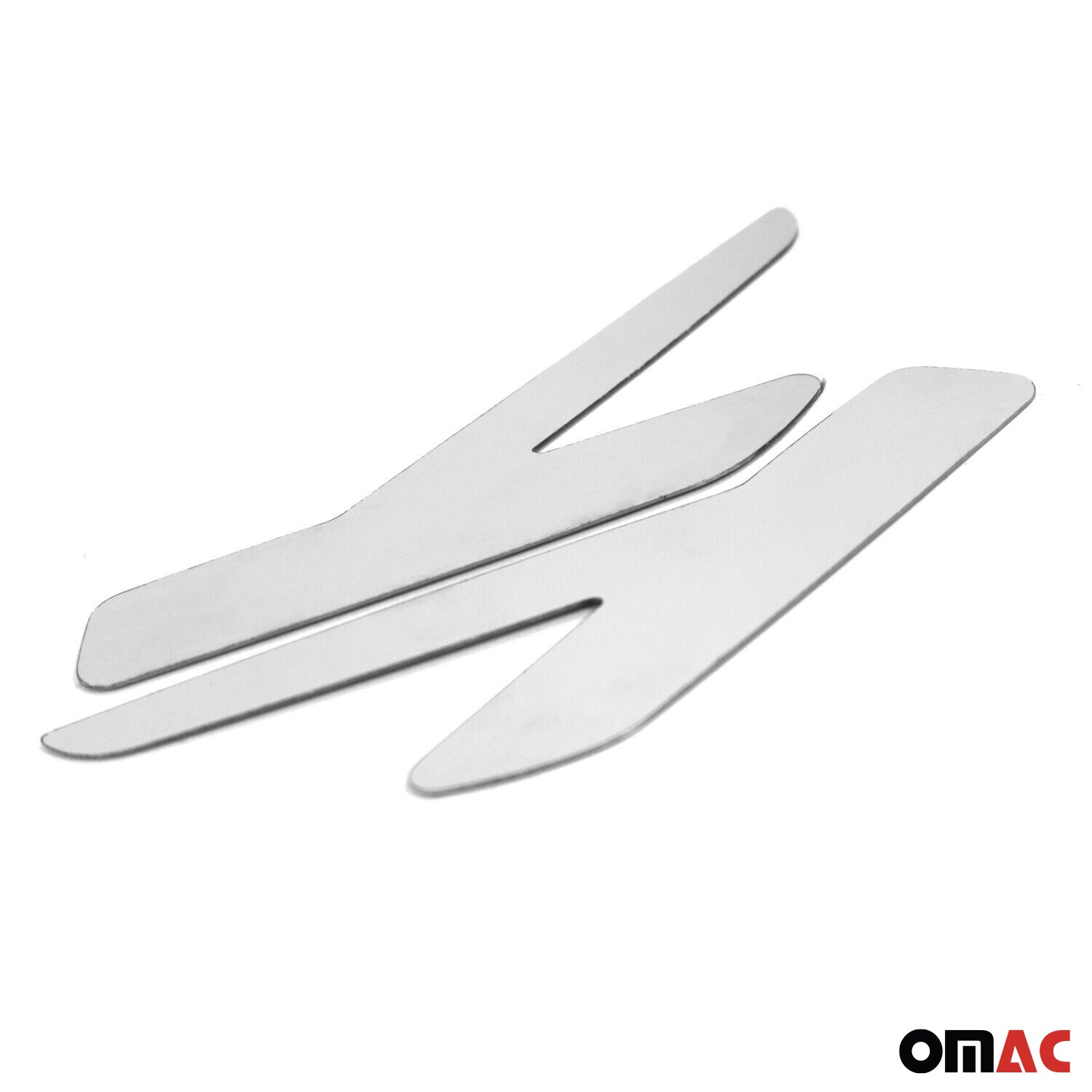 2015-2022 RAM ProMaster City Side Door Molding Trim Skirt Garnish Stainless Steel 2Pcs