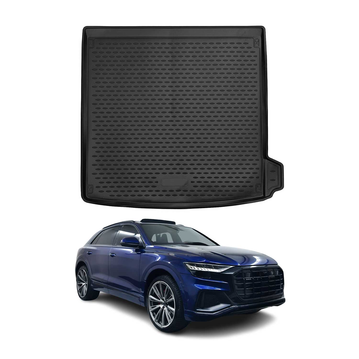2019-2025 Audi Q8 SQ8 Cargo Liner Trunk Mat All Weather Black