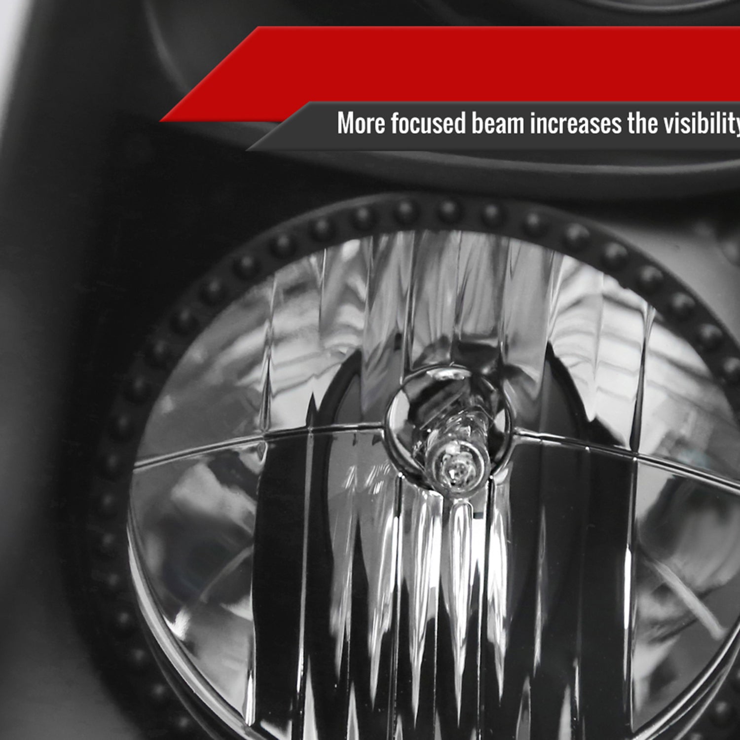 2008-2014 Cadillac CTS Sequential LED Bar Projector Headlights Matt Black