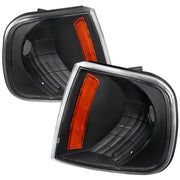 1997-2004 Ford F-150/Expedition Corner Lights Matte Black Housing/Clear Lens