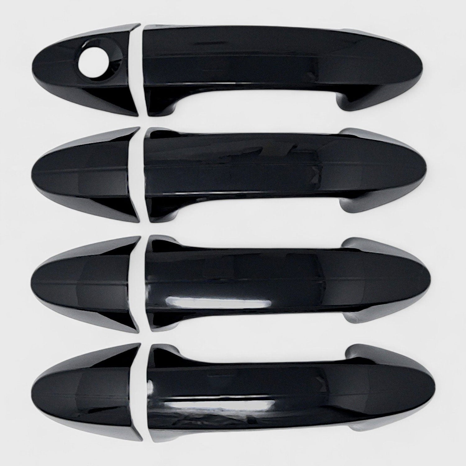 2018-2022 Ford Ecosport Door Handle Cover Gloss Black 8Pcs ABS Plastic