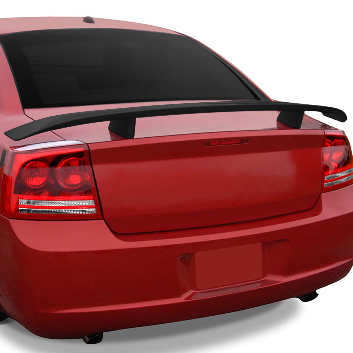 2006-2010 Dodge Charger Black ABS R/T Daytona OE Style Rear Spoiler Wing