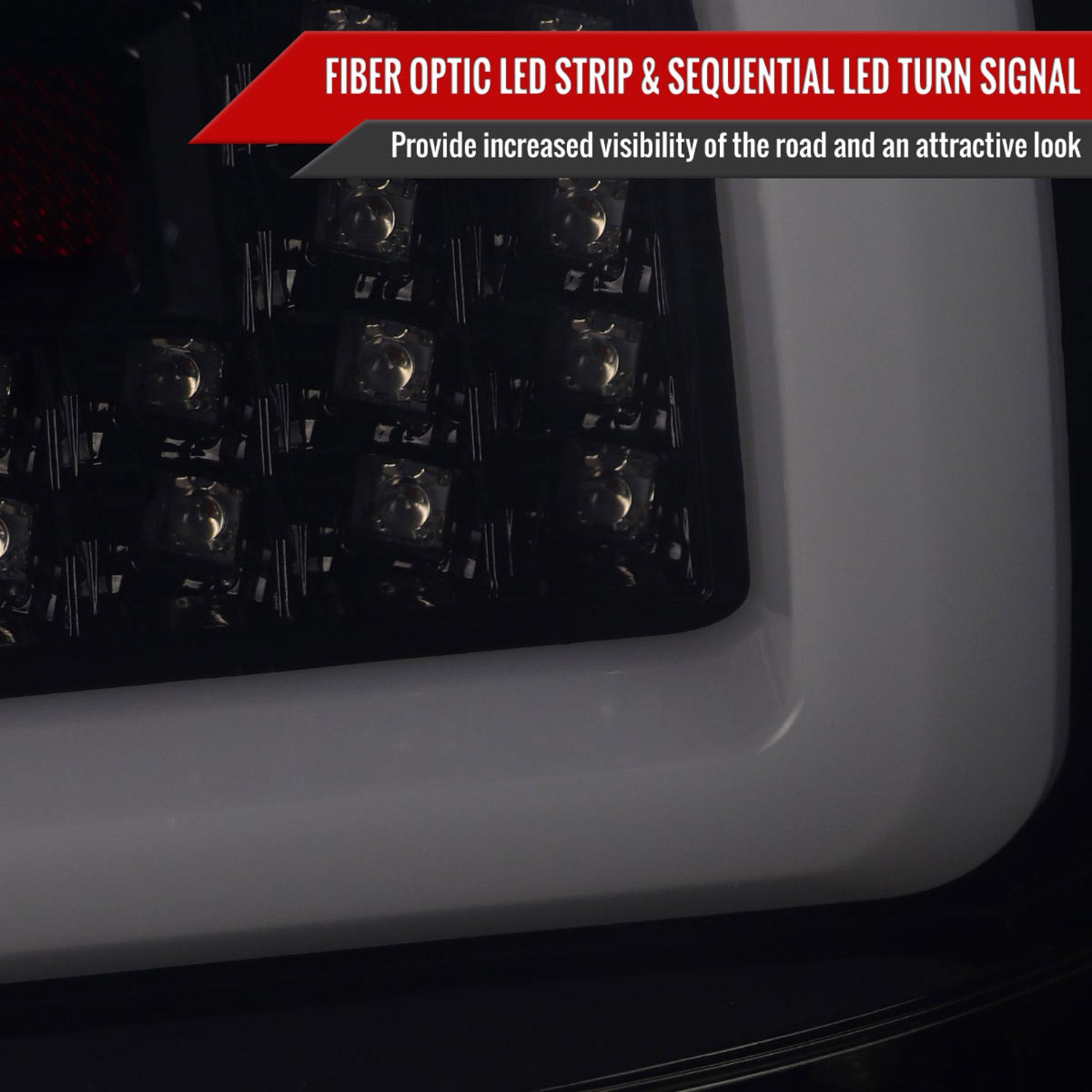 2008-2014 Subraru Impreza WRX/STI LED Turn Signal Tail Lights Glossy Black