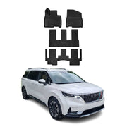 2022-2026 Kia Carnival Floor Mats Liners Full Set All Weather Black