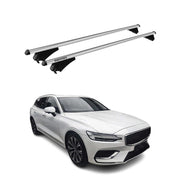 2020-2023 Volvo V60 Roof Rack Cross Bars Silver