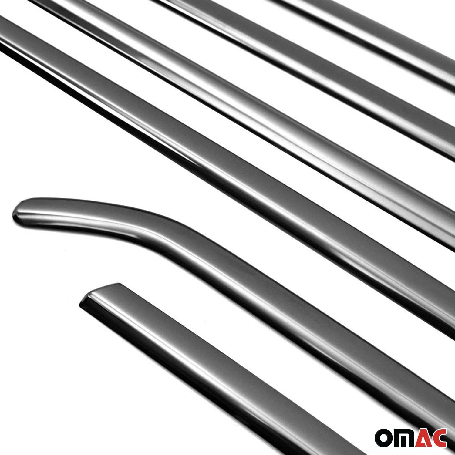 2012-2018 Ford Focus Sedan Window Molding Trim Streamer Stainless Steel