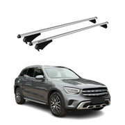 2016-2022 Mercedes GLC Class X253 Roof Rack Cross Bars Silver