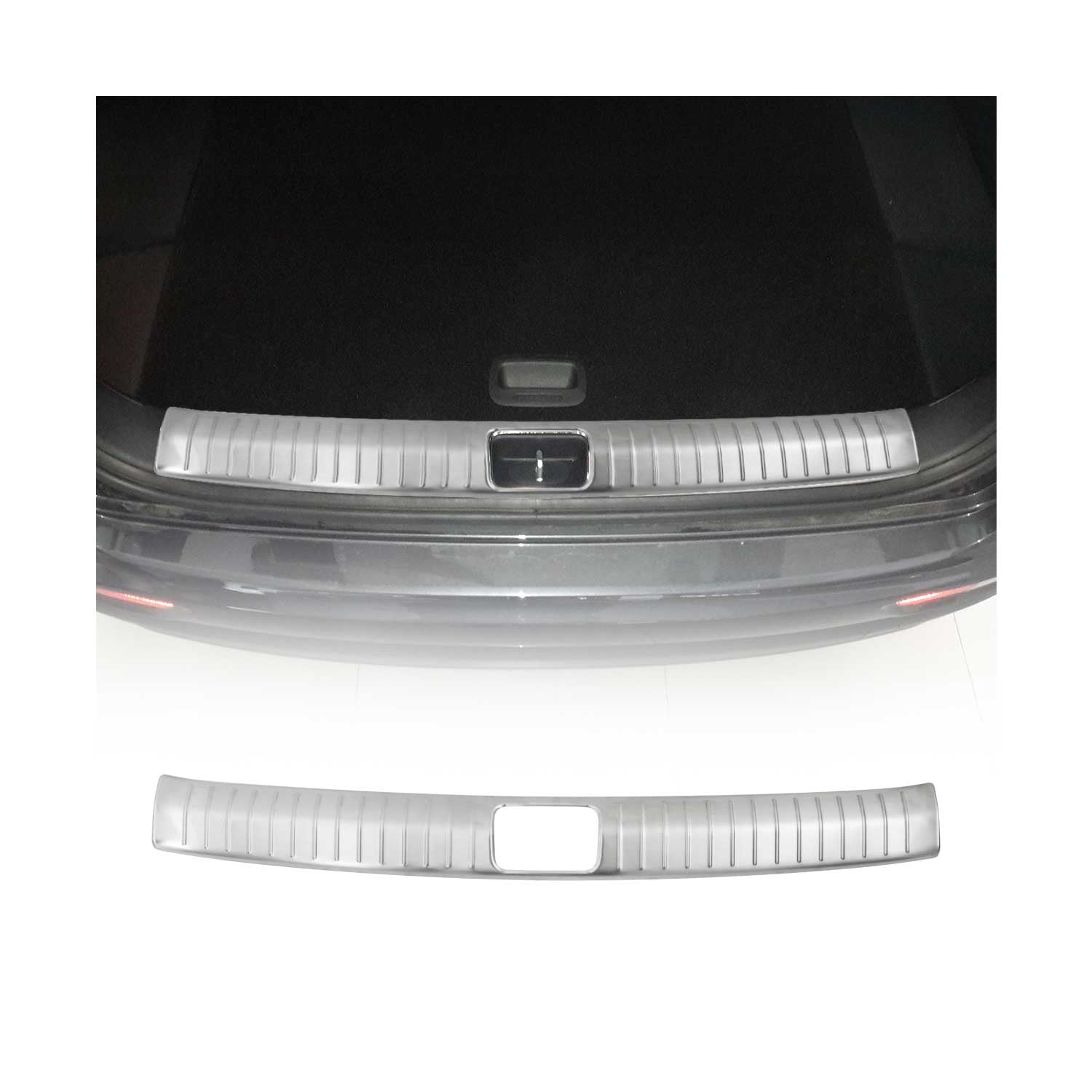 2017-2022 Kia Sportage Trunk Sill Cover Bumper Guard Protector Stainless Steel Brushed