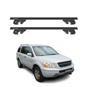 2003-2008 Honda Pilot Roof Rack Cross Bars Black