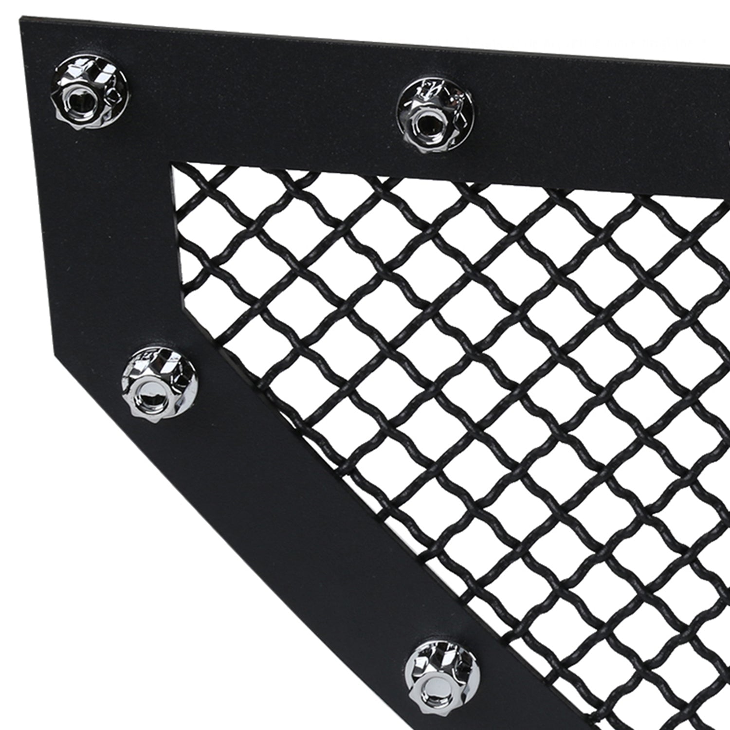 2016-2018 Chevy Silverado 1500 Rivet Style Black Steel Mesh Grille Insert